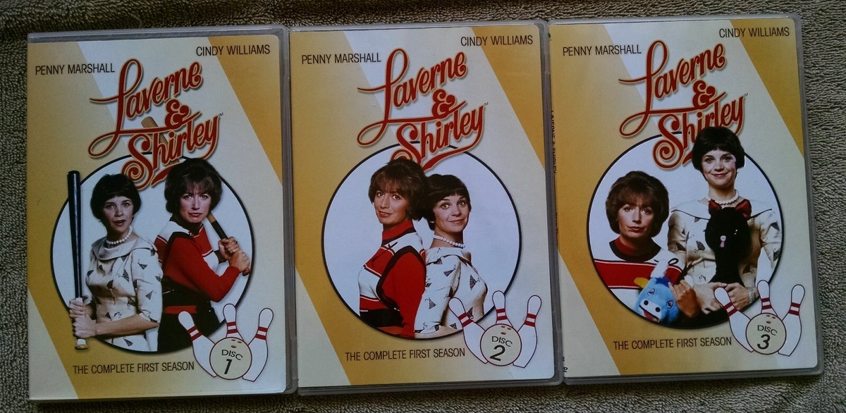 Laverne & Shirley The Complete First Season 3-DVD Set VG+