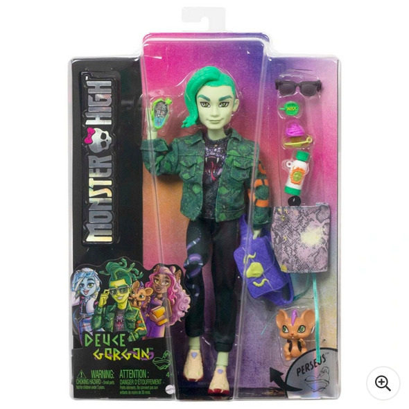 Boneco Deuce Gorgon Monster High Com Som - Mattel - Bonecos - Magazine Luiza