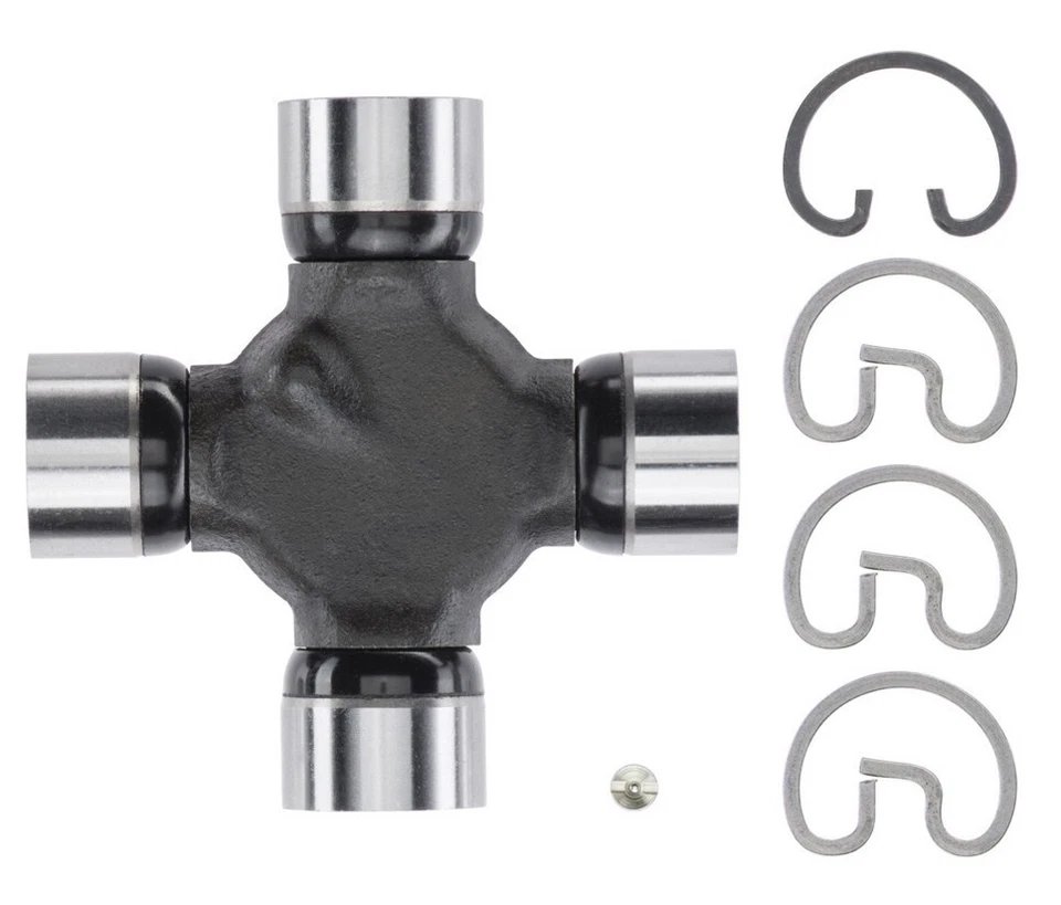 2 juntas universales de eje de transmisión HD súper fuertes tracción trasera/4x4 Moog engrasables Foto 4 de 4