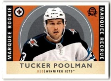 2017-18 O-Pee-Chee Retro Tucker Poolman Rookie #621 Winnipeg Jets