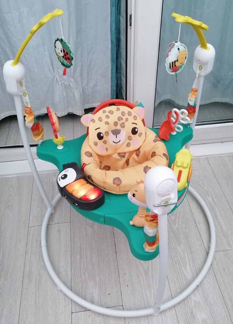 Fisherprice - Jumperoo Leopard - Puériculture - 3 Mois Et +