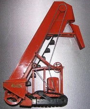 Doepke Model Toys Barber Greene Bucket Loader Chain FIXED Chute