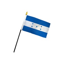 1 Dozen Honduras Flags 4x6in Stick Flag of Honduras Honduran Flag