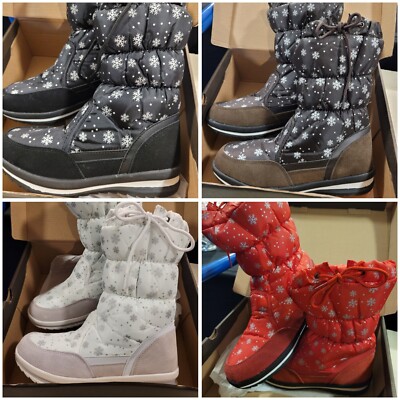 Winterstiefel Moonboots Schneestiefel Top-Qualität 4 Farben, Gr. 36-41
