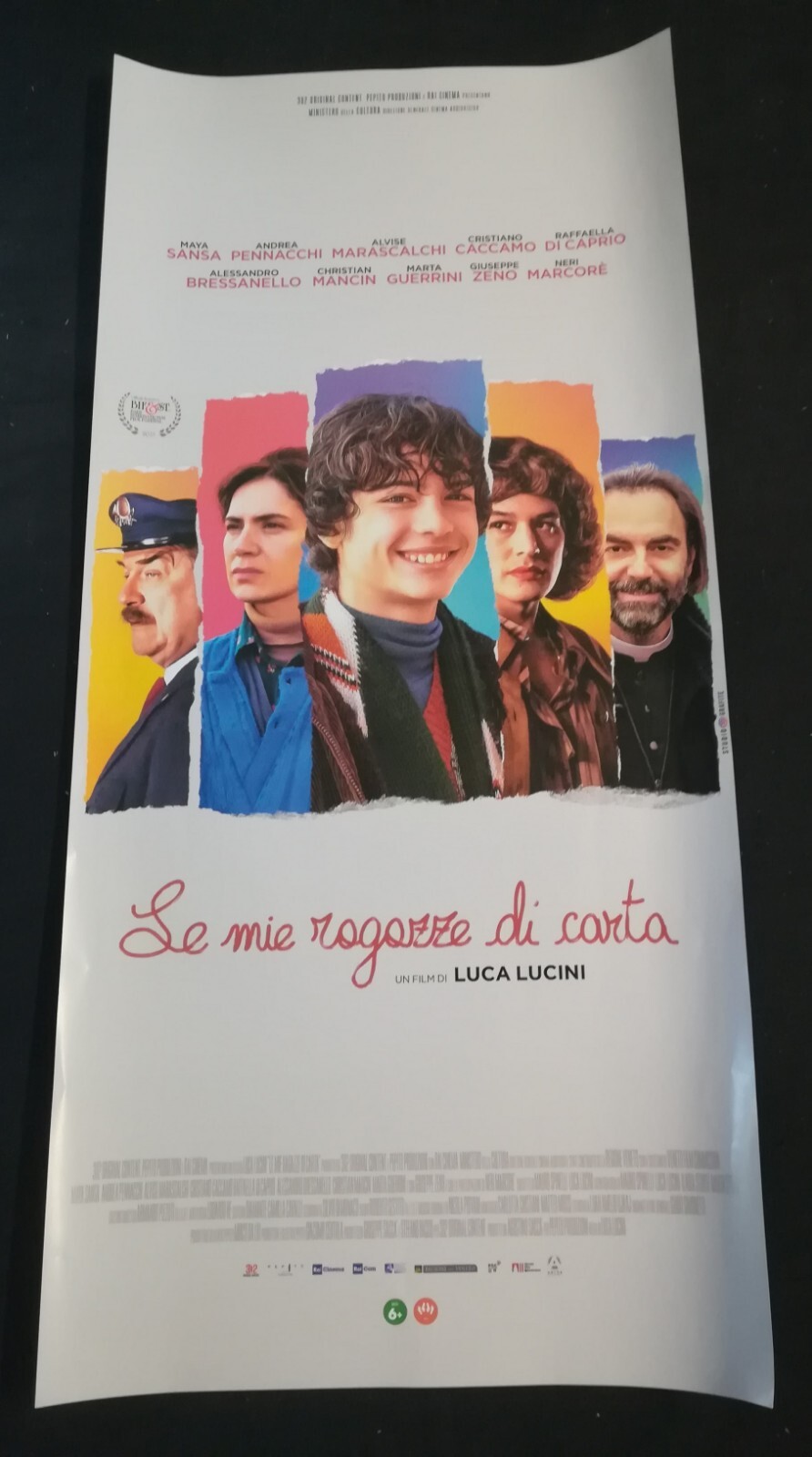 Locandina originale film Le mie ragazze di carta (2023) - Regia di Luca Lucini