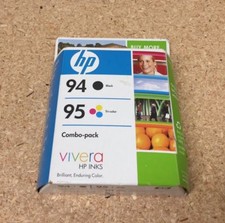 94 black COMBO PACK 95 COLOR ink HP OfficeJet 6200 6210 7210 7310 7410 printer