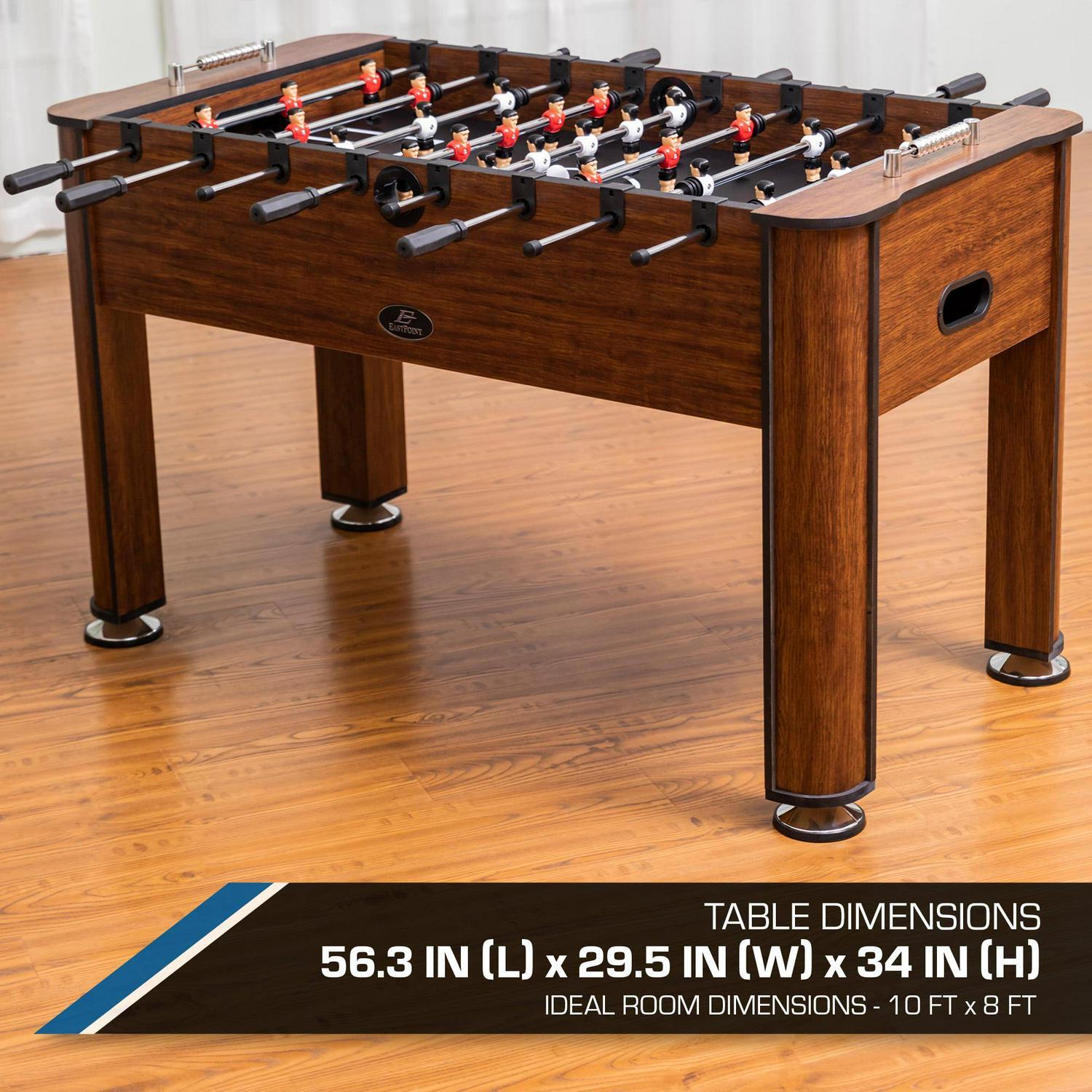 EastPoint Sports Classic Indoor FOOSBALL Game Table With Accessories