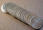 ORIGINAL ROLL 1923 PEACE  SILVER DOLLARS    CH/GEM BU