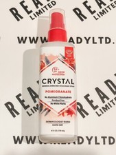 Crystal Mineral Enriched Deodorant Spray Pomegranate