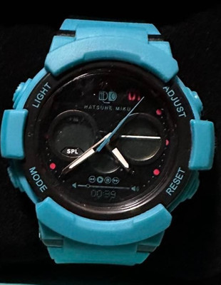 SuperGroupies Hatsune Miku Model Watch Vocaloid Limited No Battery Unused