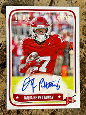 Jaquaize Pettaway 2024 Onyx Vintage Auto - Oklahoma Sooners