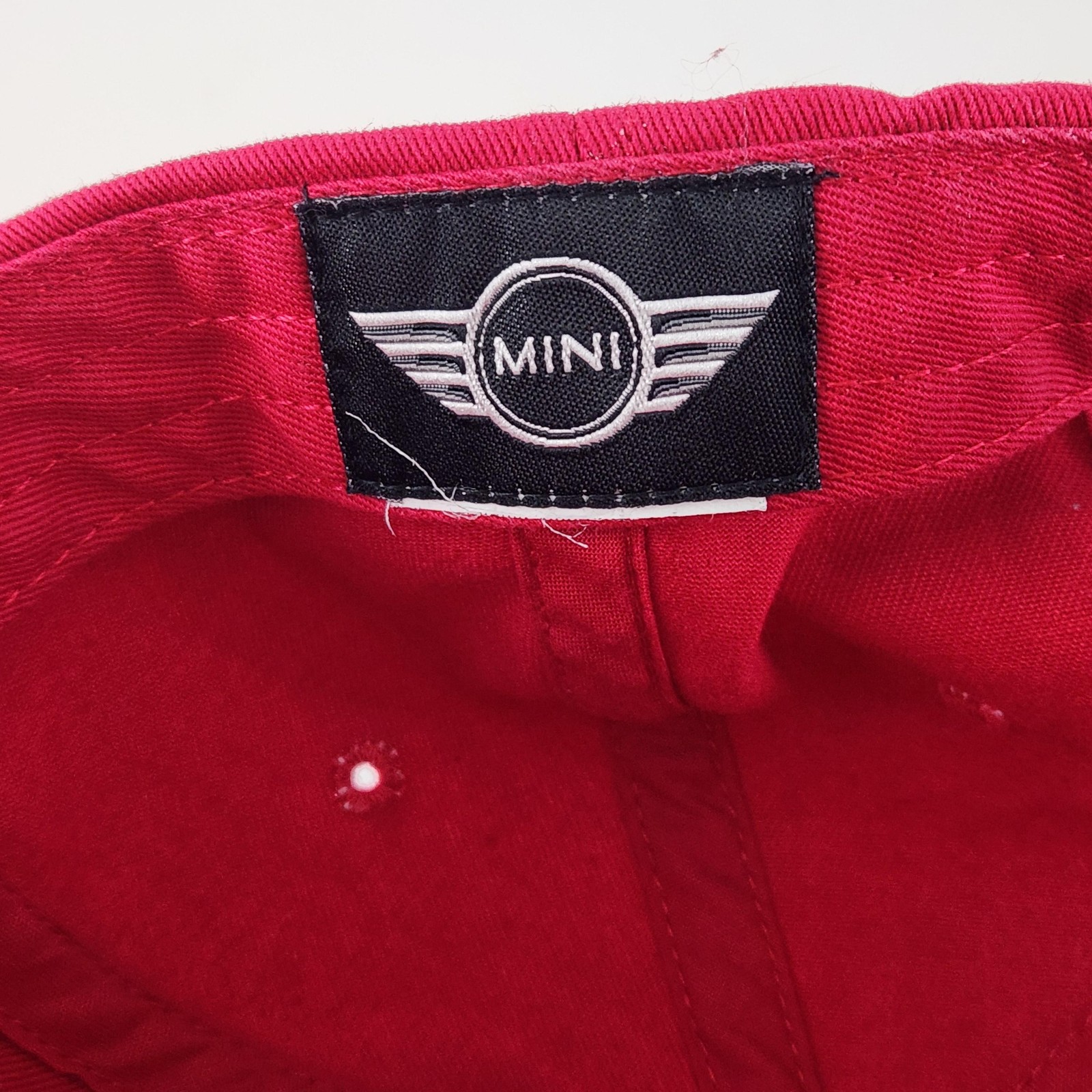 MINI Cooper Hat Cap Strap Back Red Embroidered Da… - image 8