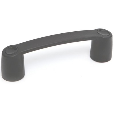 Nylon bridge handle - 132mm hole centre - M8 brass thread