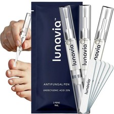 Lunavia Antifungal Pen 25 Undecylenic Acid, Toenail Fungus Treatment Extra