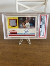 2025 Topps Heritage Clubhouse Collection Jackson Jobe Auto Relic /25- PSA 7 NM