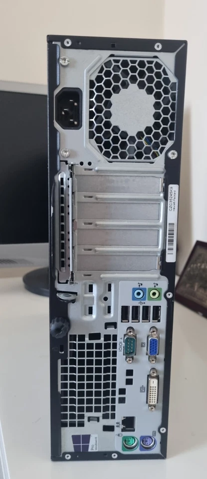 HP PRODESK 400 G1 SFF,  INTEL PENTIUM 128GB SSD, 8GB RAM, 500GB HDD, W 11 Pro - Image 2 of 4