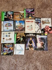 Mixed Lot Of Cases, Inserts, And Manuals
