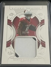 Marvin Harrison Jr. /49 2025 Panini National Treasures Treasured Patches Cardin…