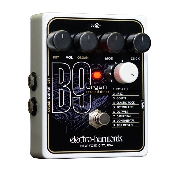 Electro Harmonix B9 Organ Machine Guitar Effects Pedal