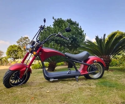 3Plus 2000w/60v City Coco Electric Chopper Motorcycle Scooter - Bild 1 von 4