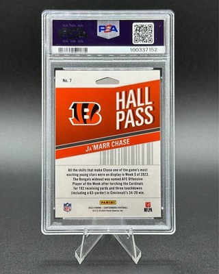 2023 Panini Contenders - Hall Pass Ja'Marr Chase #7 for sale