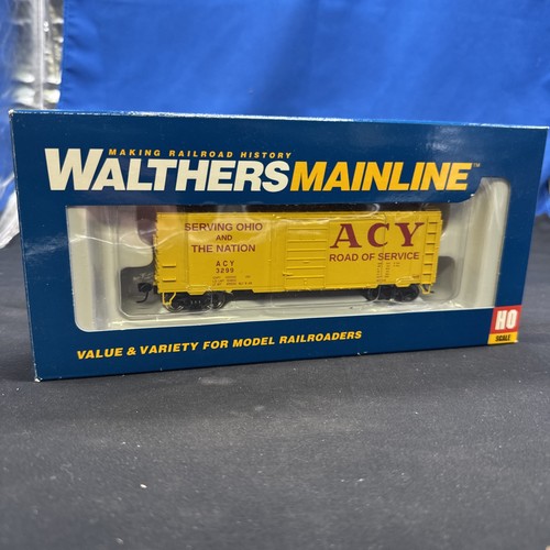 WALTHERS MAINLINE ~ AKRON CANTON & YOUNGSTOWN 40' BOX CAR # 3299 ~ ESCALA HO A6A | Zustand: New