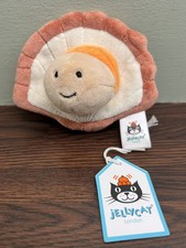 Jellycat Sensational Scallop - New with Tags Retired Genuine
