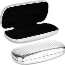 Brillenetui Hardcase Aluminium Damen Herren Kinder Schutzverschluss