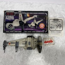 Kenner Star Wars B-Wing Fighter Vehicle Return of the Jedi 1984 w Box & Instru