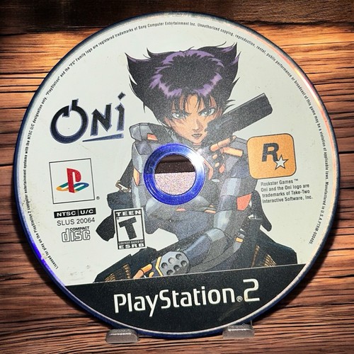 Sony PlayStation 2 Oni Disc Only – Tested & Working, PS2 Game ...