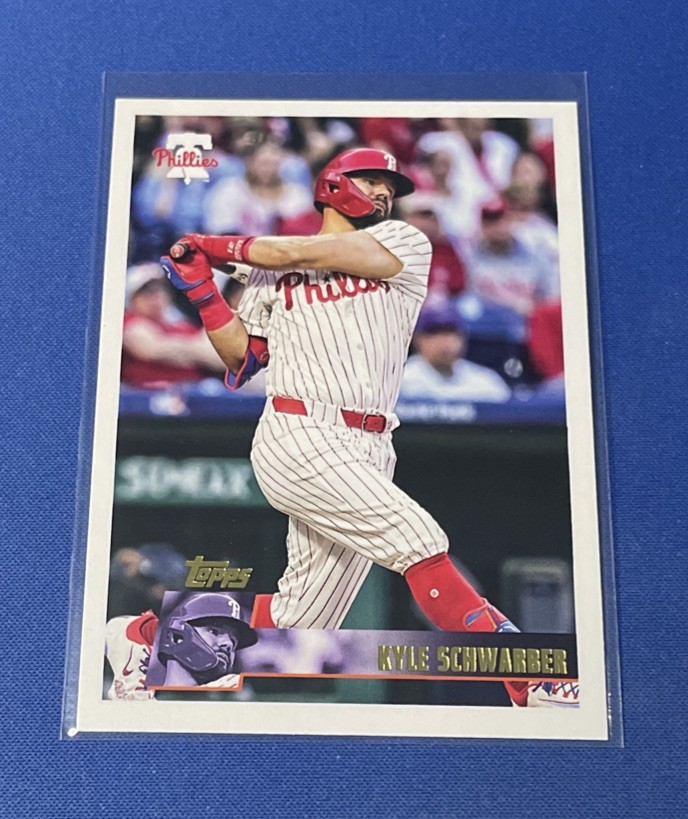2025 Topps Archives 1996 Topps #167 Kyle Schwarber Philadelphia Phillies