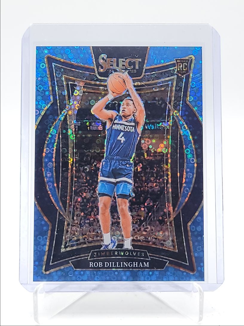 ROB DILLINGHAM 2024-25 SELECT CONCOURSE ROOKIE LIGHT BLUE DISCO RC /99 Q1940