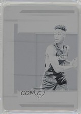 2019-20 National Treasures Rookie Printing Plate Black 1/1 KZ Okpala Logoman 7n6