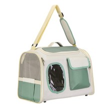 Cat Carrier Adjustable Shoulder Strap Dog Carrier Pet Carrying Case Green