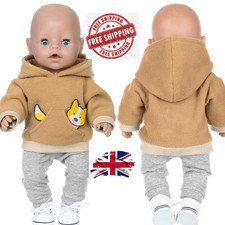 Reborn Doll Clothes Set for 17 Inch (43cm) Baby Dolls – Animal & Everyday Outfit