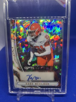2026 Leaf Optichrome Kobe McCloud Auto Clemson Tigers #BR-KMC 6/9    