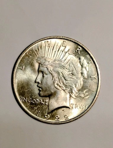 Peace Dollar 1922-P Brilliant Uncirculated