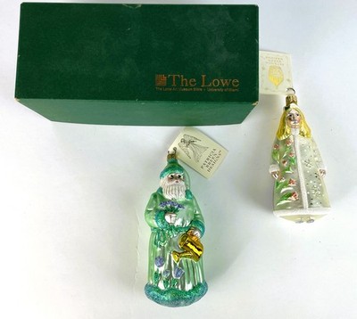 NEW Vintage 1990s Patricia Breen Mr. & Mrs. Santa Claus Christmas Ornament DS