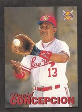 Dave Concepcion 1996-97 Line Up El Rey David #295 7/9 Venezuelan Card Very Rare