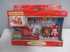 Sylvanian Families Calico Critters Baby Sleigh Ride Christmas Set NEW
