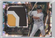 2020 Select Rookie Jumbo Swatches Cracked Ice Prizm 23/25 Sheldon Neuse k5l