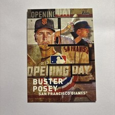 2018 Topps Series 1 Opening Day Insert #OD-13 Buster Posey San Francisco Giants