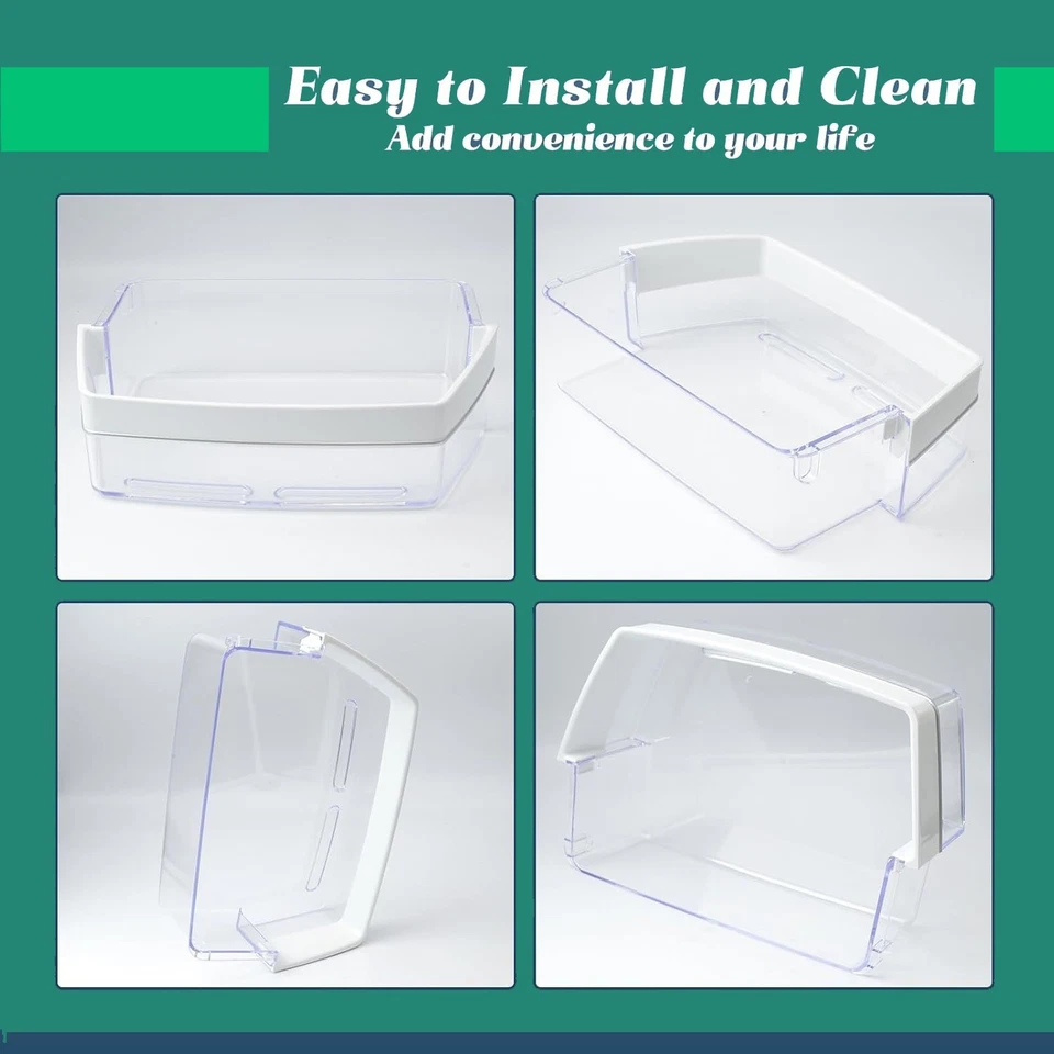 WR71X11052 Door Shelf Bin for GE Refrigerator Right Side Gallon Bin Replaceable - Image 3 of 4