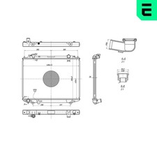 Radiateur Mazda BT50