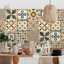 - Stickers Tiles Kitchen Bathroom Tiles Stickers PVC Waterproof Anti-Frost