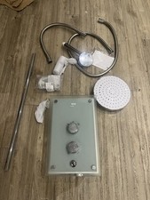 Mira Azora Dual Thermostatic Electric Shower 9.8kW Frosted Glass Faulty Faulty