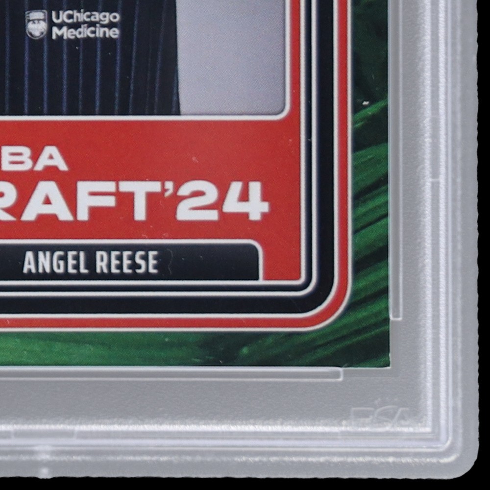 2024-25 Panini Instant Angel Reese #DN6 PSA 8 RC Wnba Draft Night Jungle 18/25 view 7