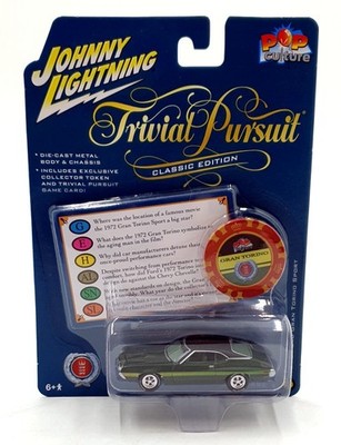 Johnny Lightning Maßstab 1:64 JLPC006 1972 Ford Gran Torino Sport Trivial Pursuit