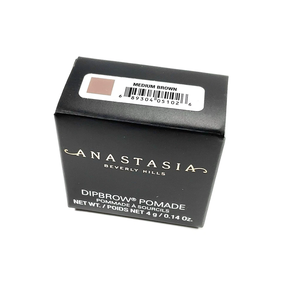 Anastasia Beverly Hills Dipbrow Pomade MEDIUM BROWN 0.14 oz NEW IN BOX - Image 3 of 4