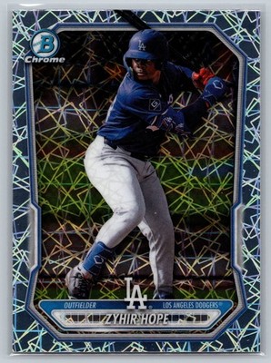2026 Bowman Chrome Prospects  Zyhir Hope BCP-86 Laser Refractor